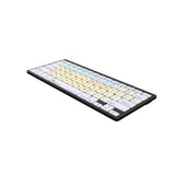 Logickeyboard LKB-DYSLEX-BTON-US Dyslexie MAC Bluetooth Mini Keyboard, US English