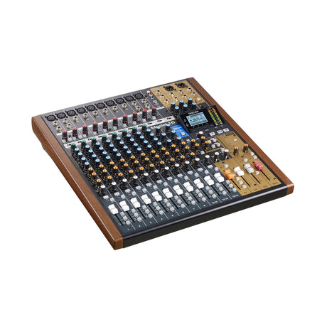 Tascam MODEL 16 All-In-One Analog Mixer with Multi-Track Digital Recording and Audio Interface