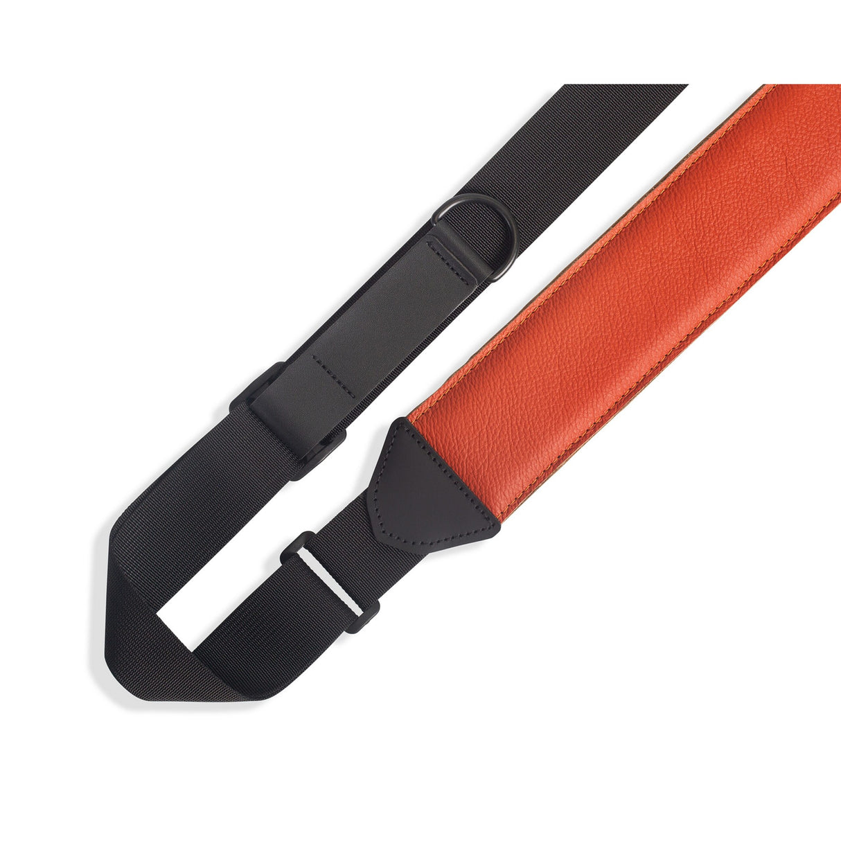 Levy’s Right Height Garment Padded Guitar Strap Orange - accessories