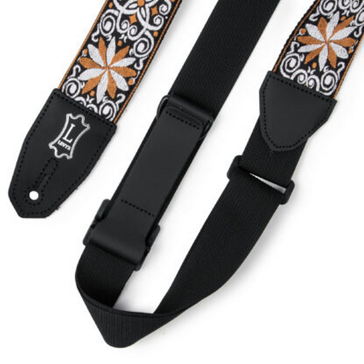 Levy’s Right Height 2-Inch Wide Jacquard Weave Guitar Strap - accessories