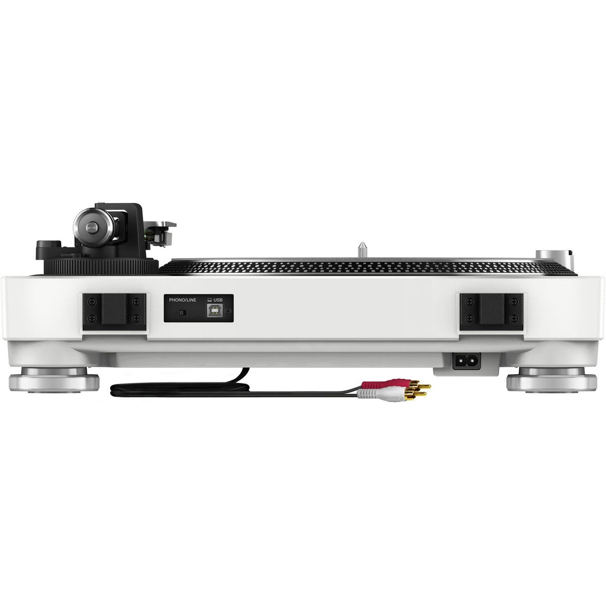 Pioneer PLX-500-W High Torque Direct Drive USB Turntable White