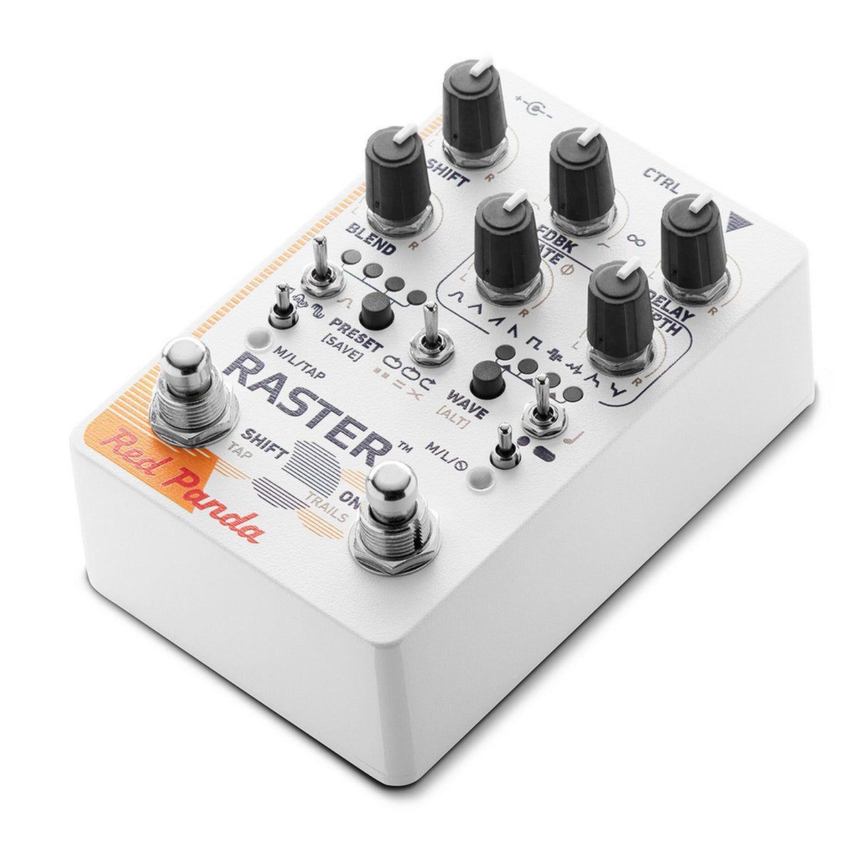 Red Panda Raster 2 Digital Delay Pedal