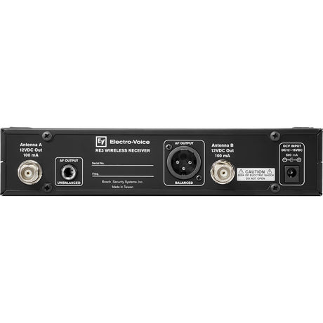 Electro-Voice RE3-RX RE3 Half Rack Space Receiver 5L 488-524MHz