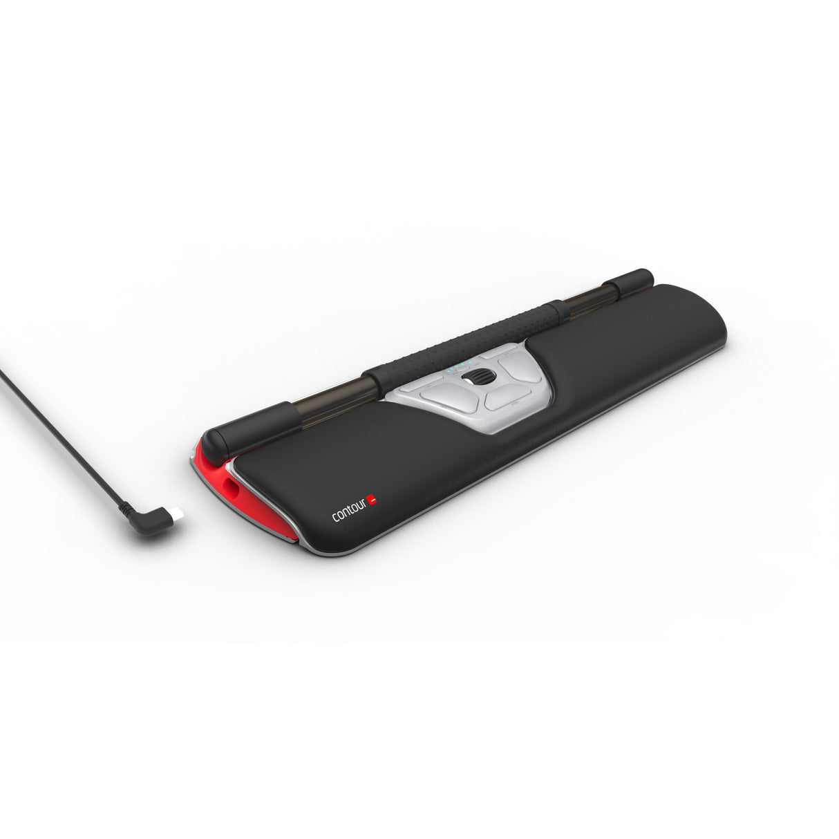 Contour Design RM-RED Roller Mouse Red 16 x 4 with Removable Pads