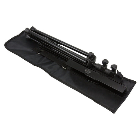 Strukture SMS1X Deluxe 3-Part Folding Music Stand with Bag Black
