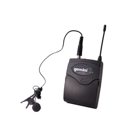 Gemini UHF-01HL Headset Lavalier Wireless Microphone System F3 Band