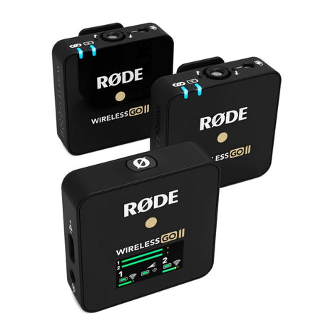 RODE Wireless GO II Dual Channel Wireless Microphone System