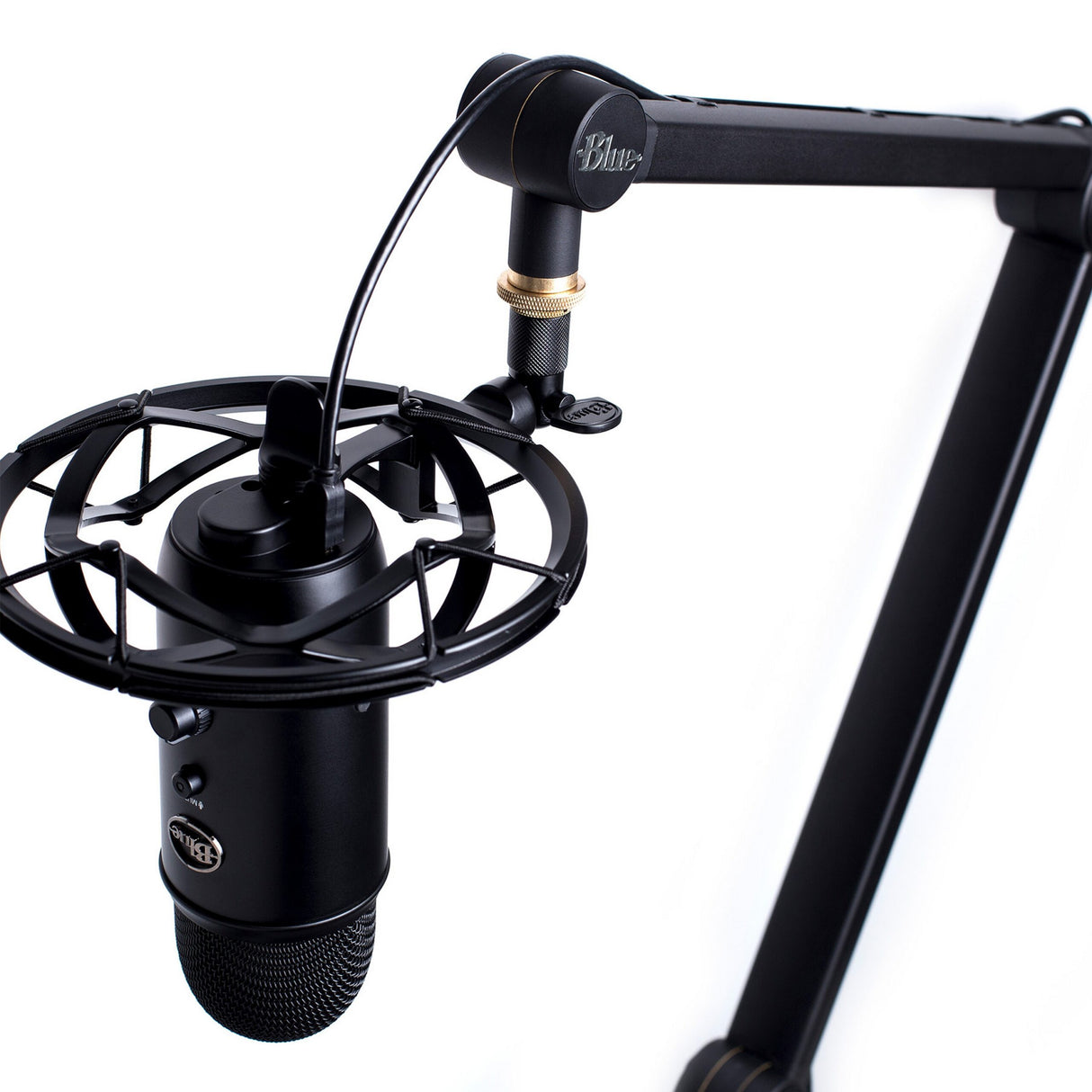 Blue Yeticaster Professional Streaming Bundle with Yeti USB Microphone Radius III and Compass