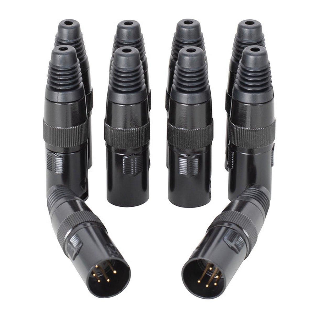 ADJ DMX5T10PACK 5-Pin XLR DMX Terminators, 10-Pack