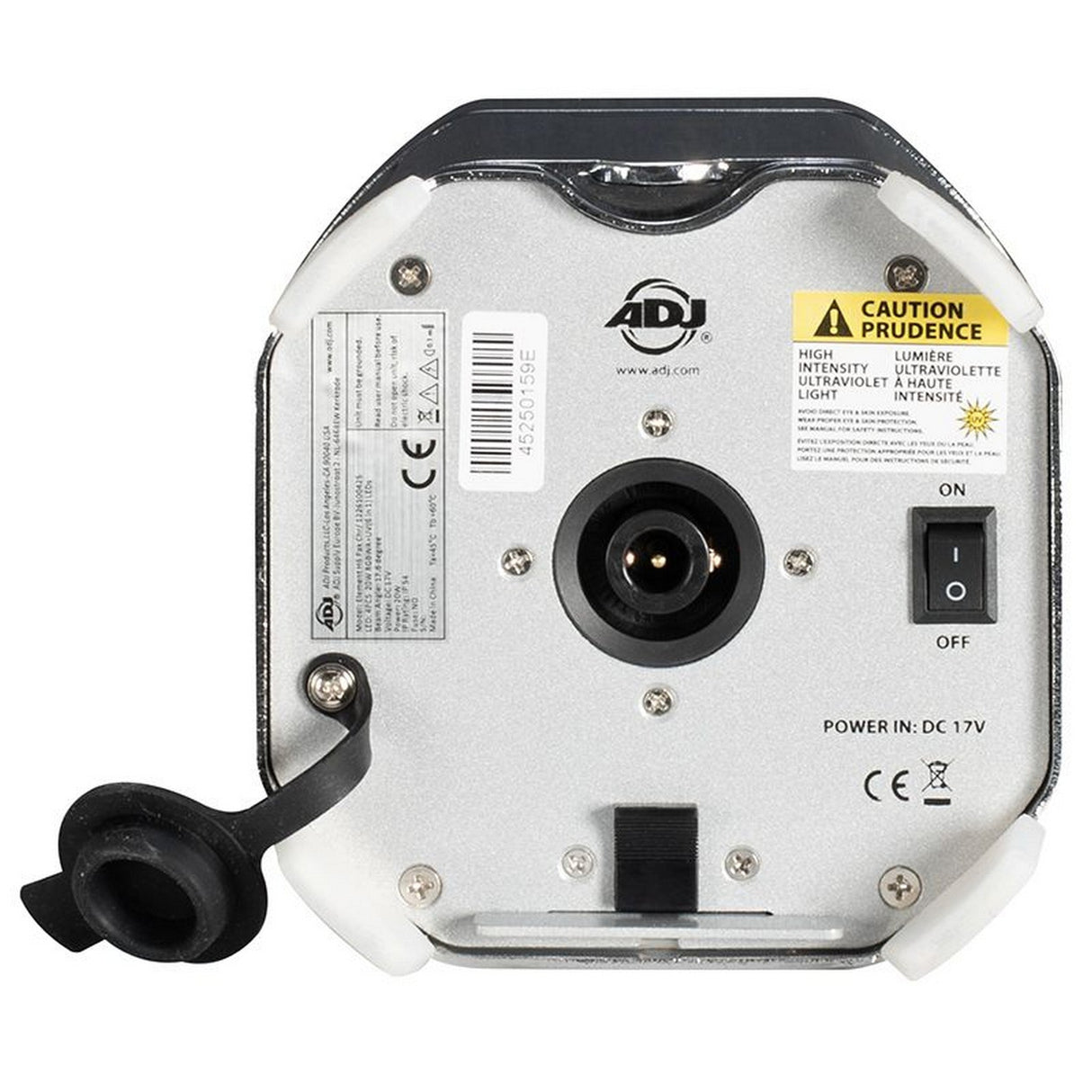 ADJ Element H6 Pak Chr All-In-One RGBAW + UV LED PAR Pack Chrome