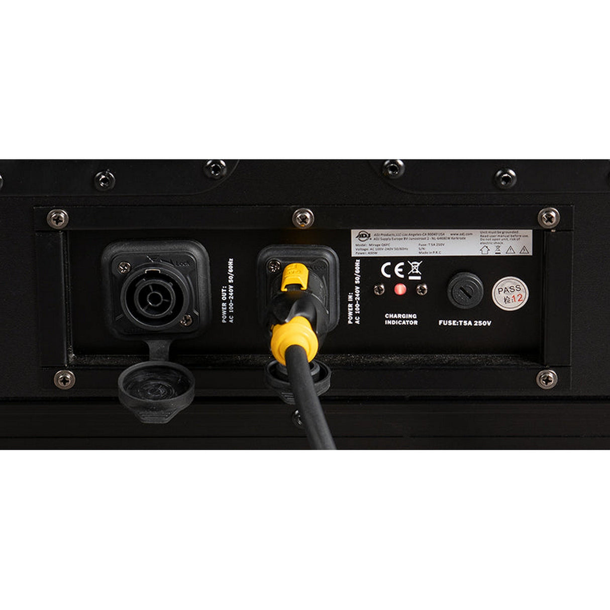 ADJ Mirage Q6 Pak Black Event Up Lighting System