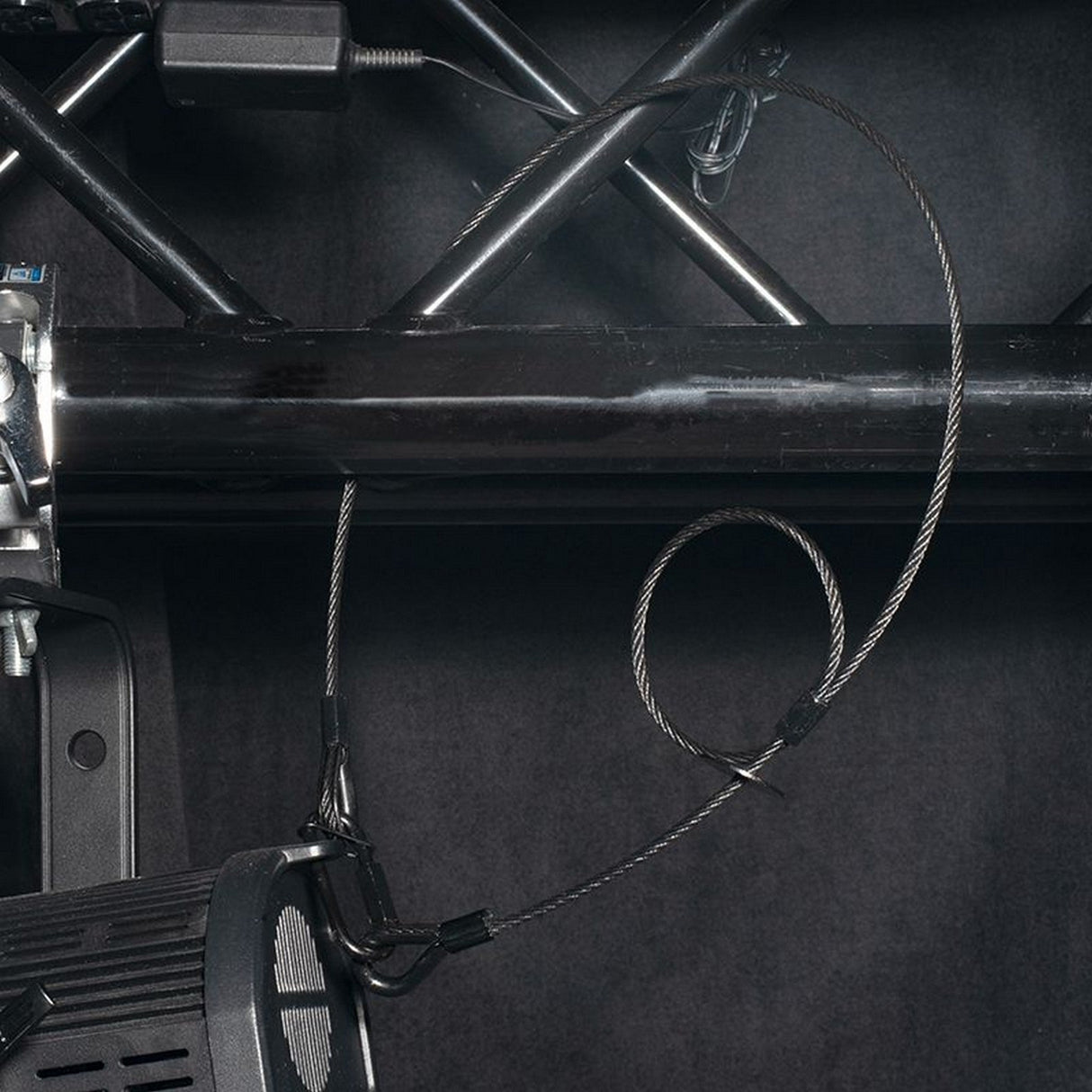 ADJ SC4B 31.5-inch 800 mm Black Safety Cable 30 kg Load Capacity