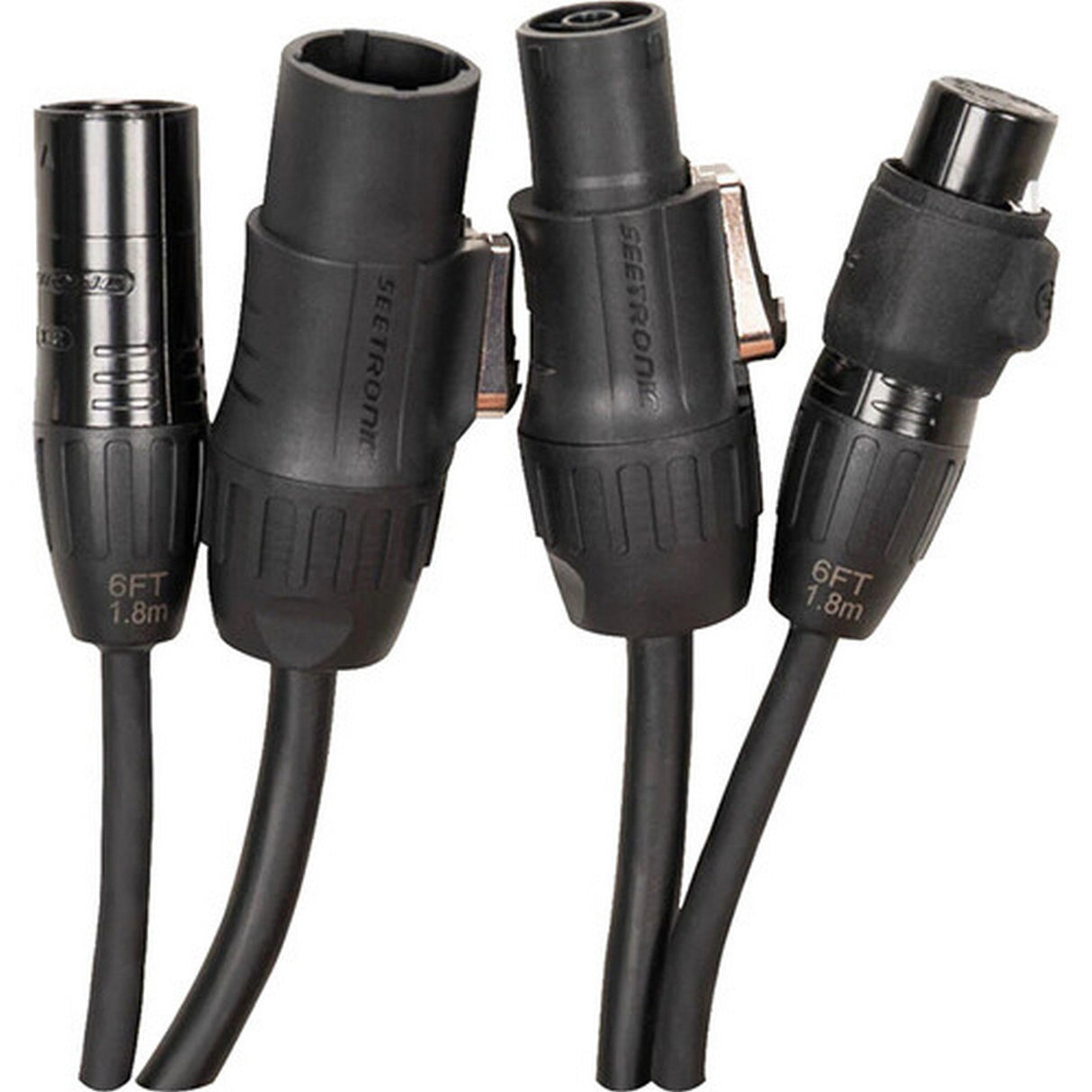 ADJ Accu-Cable SPD Series IP65 5-Pin DMX & Power Combo Cable