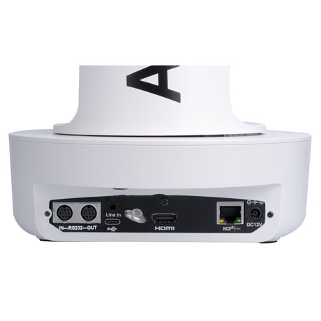 AIDA PTZ4K-NDI-X30W NDI|HX 4K NDI/IP/HDMI 30X Zoom PTZ Camera White