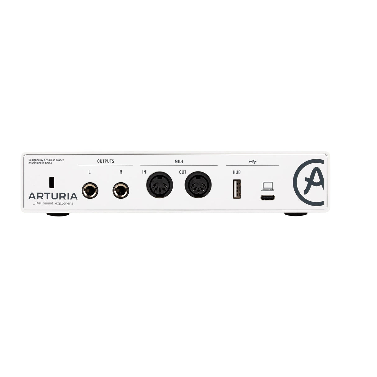 Arturia MiniFuse 2 USB-C Audio Interface Recording Pack White