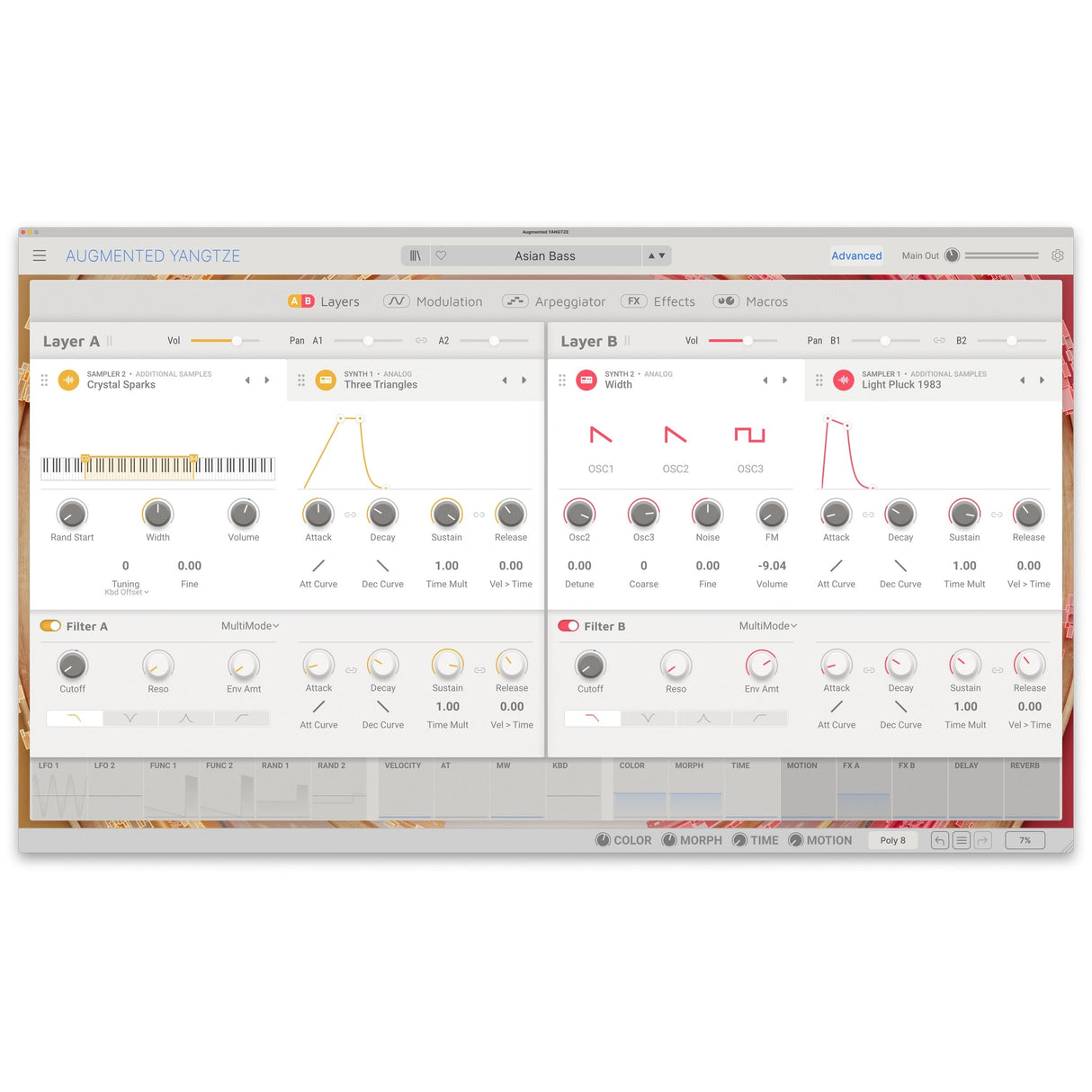 Arturia Augmented YANGTZE Acoustic Instrument Software