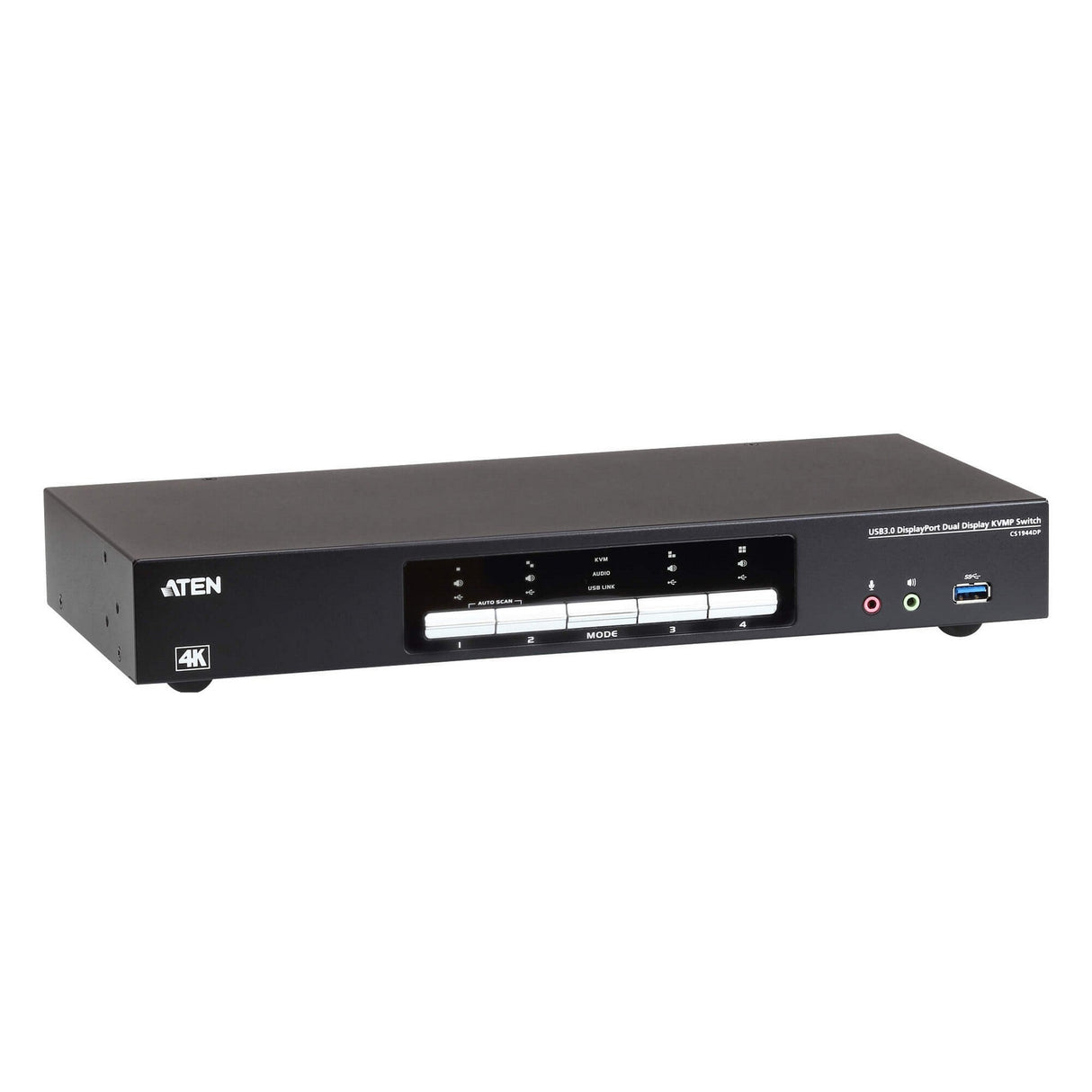 ATEN CS1944DP 4-Port USB 3.0 4K DisplayPort Dual Display KVMP Switch