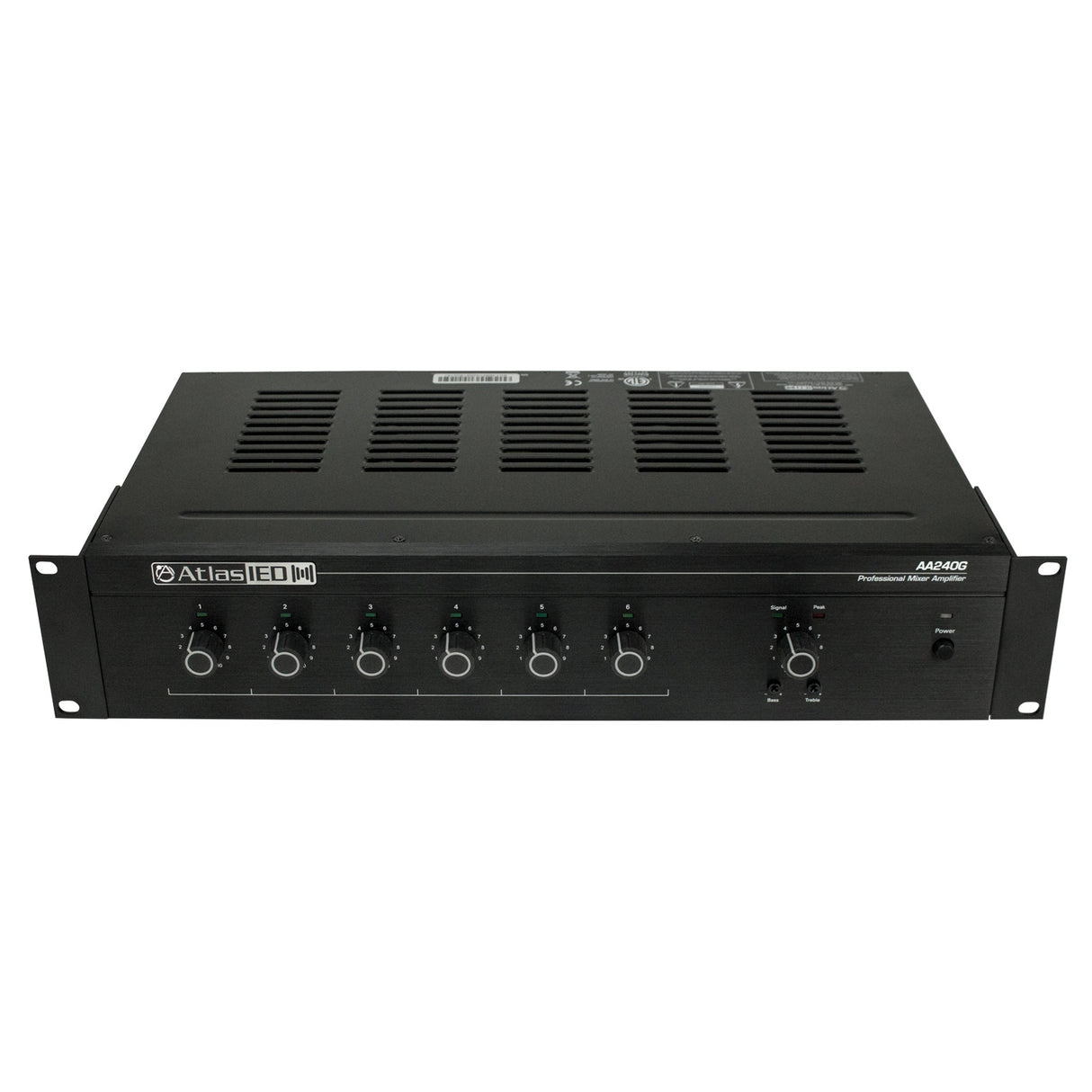 AtlasIED AA240G 240W 6‑Input Mixer Amplifier