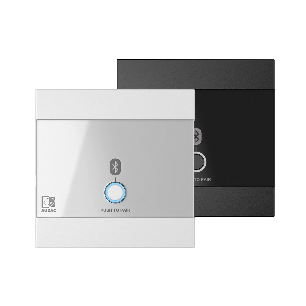 Audac WP220 Universal Wall Panel with Bluetooth Receiver Input 80 x 80 mm