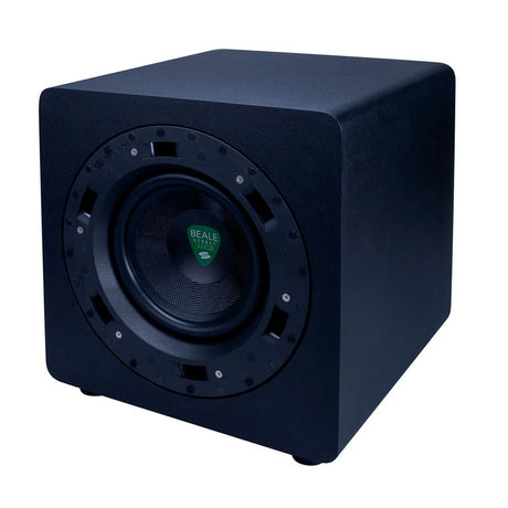 Beale Street Audio BPS-80 8-Inch In-Room Subwoofer with 200W Built-In Amplifier Black