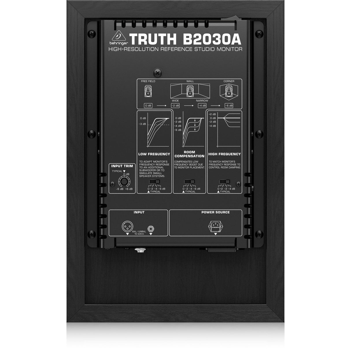 Behringer B2030A 6.75" Active 2-Way Reference Studio Monitor