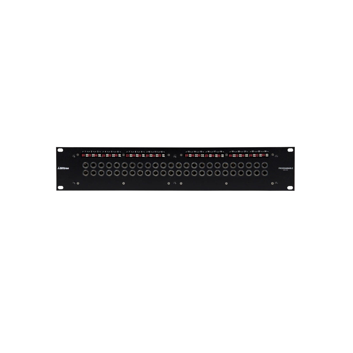 Bittree B48DC-FNSST/E3 M2OU12L E3 Full Norm Switched Ground Long-Frame Patchbay 2RU 2 x 24