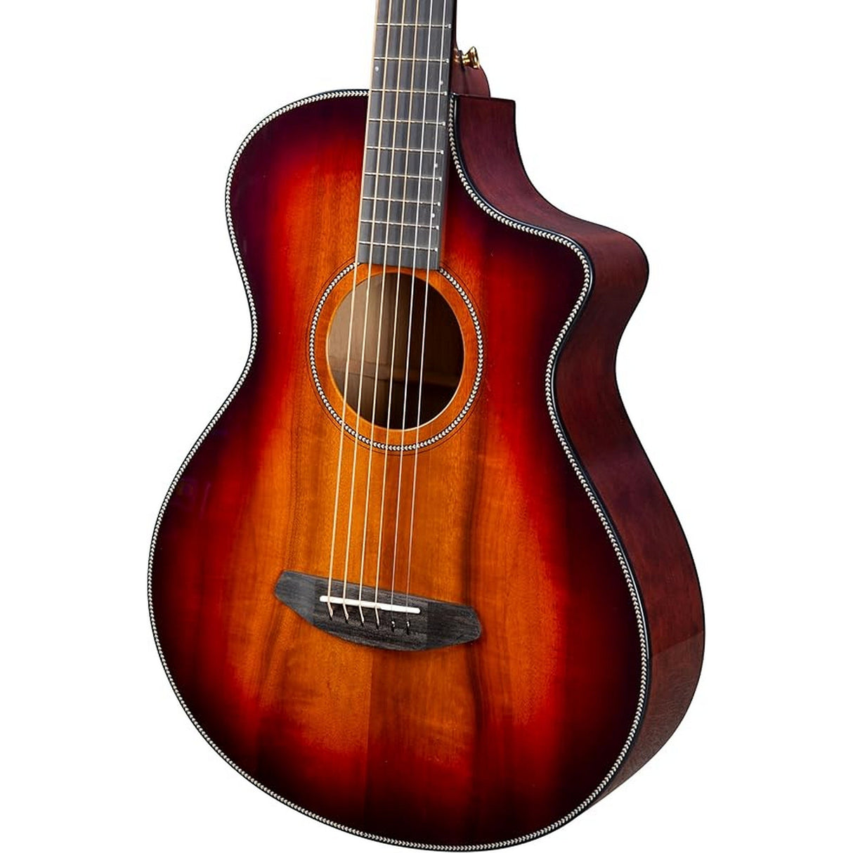 Breedlove Oregon Parlor Concertina CE Acoustic Electric Guitar, Old Fashioned Burst Finish