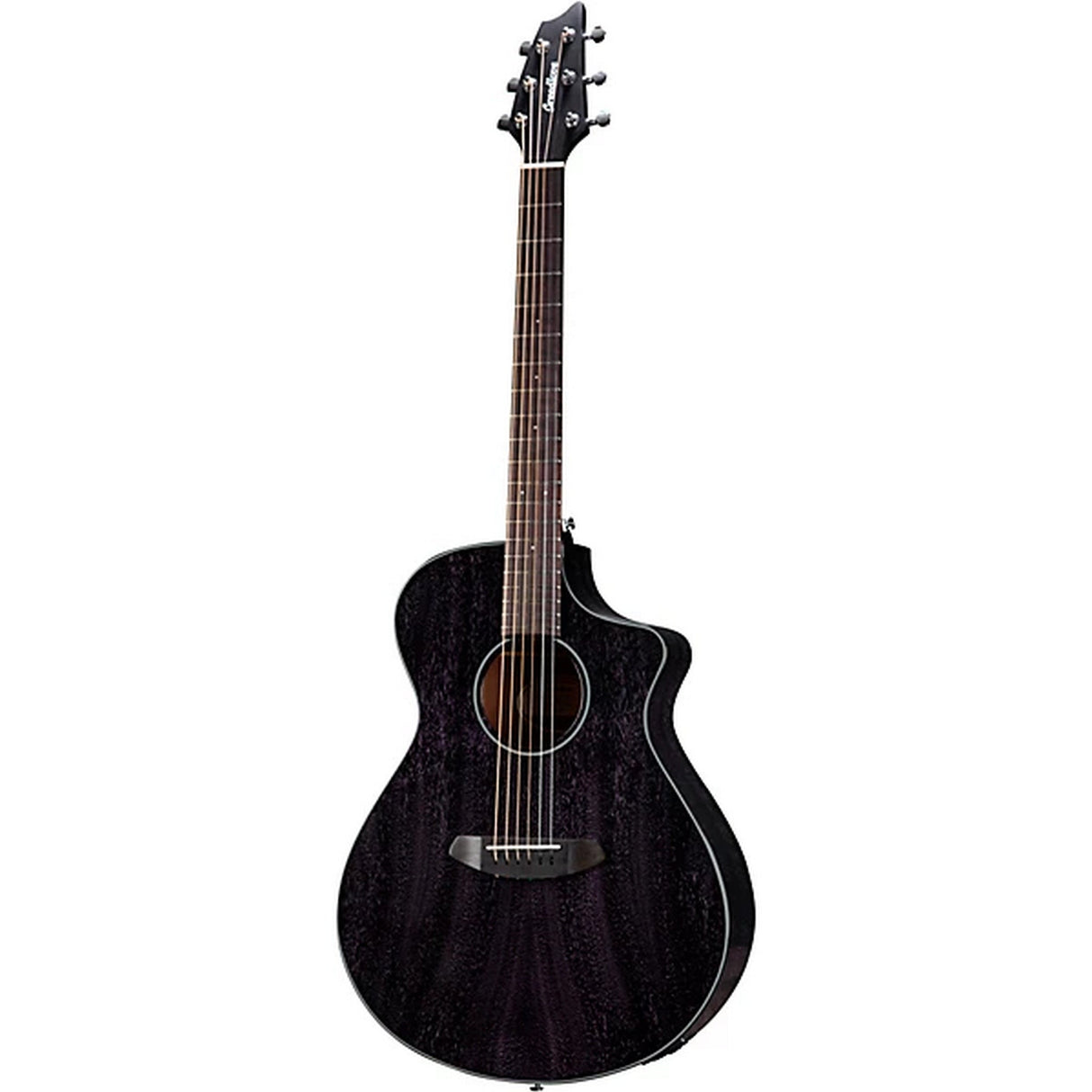 Breedlove Rainforest S Concert CE Acoustic-Electric Guitar, African Mahogany Finish