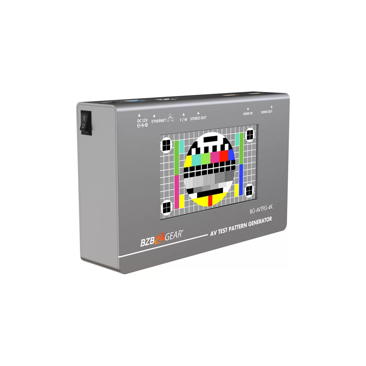 BZBGEAR BG-AVTPG-4K HDMI 2.0 18Gbps Video Test Pattern Generator/Tester and Analyzer