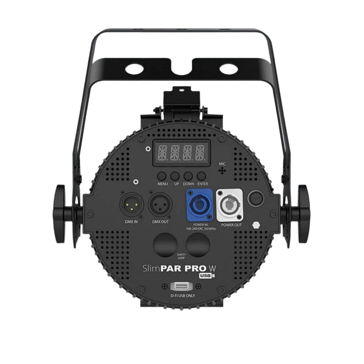 Chauvet DJ SlimPAR Pro W USB Low-Profile Cool White Warm White Amber LED PAR Light