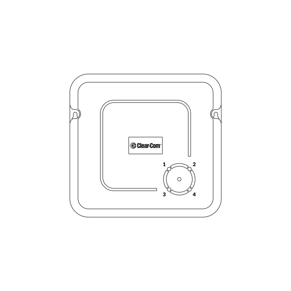 Clear-Com EQUIP 5GHz EQP-TCVR Digital Remote Transceiver for EQUIP Wireless Intercom Systems