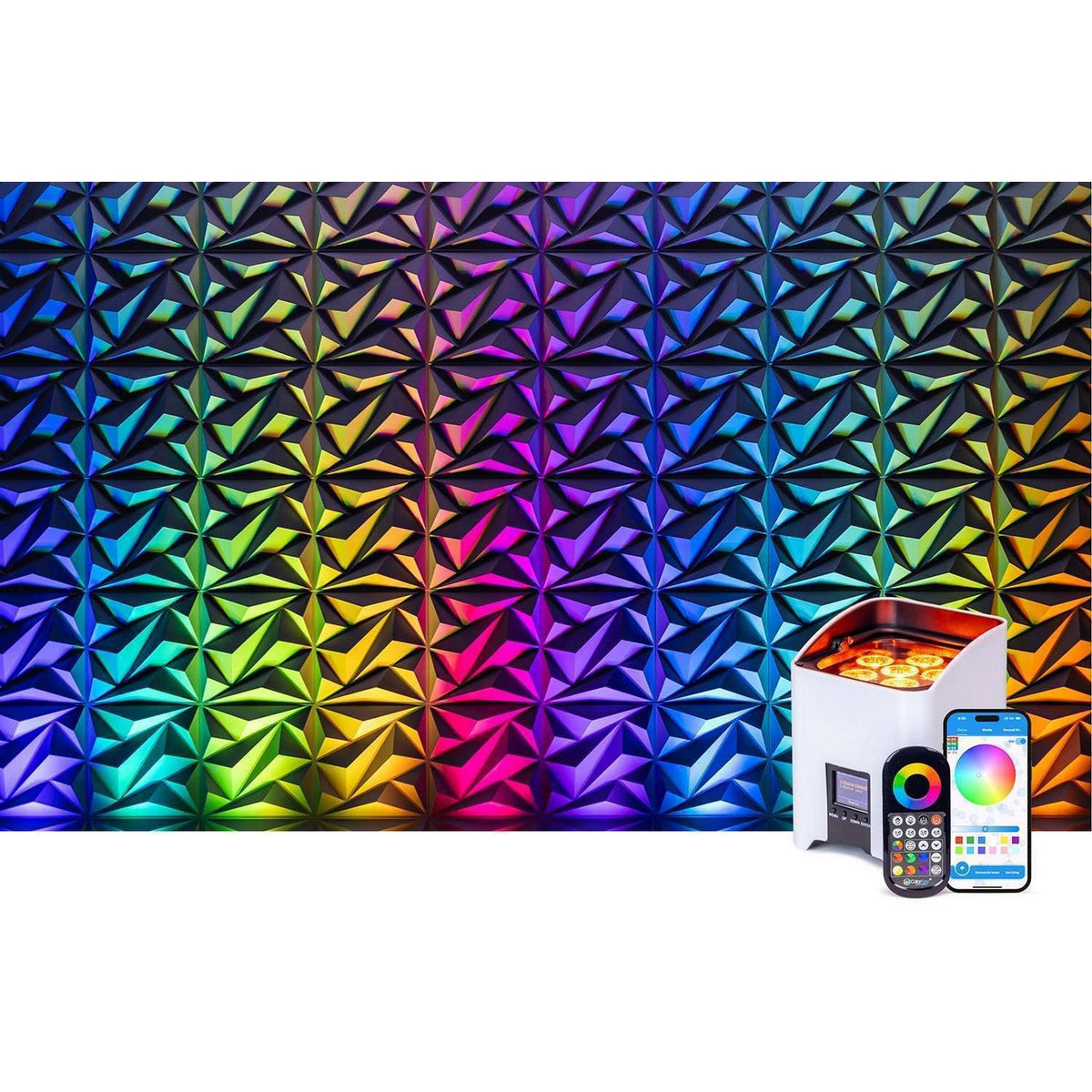 ColorKey CKU-6230 MobilePar Pro HEX 6 Wireless Battery LED PAR Uplight