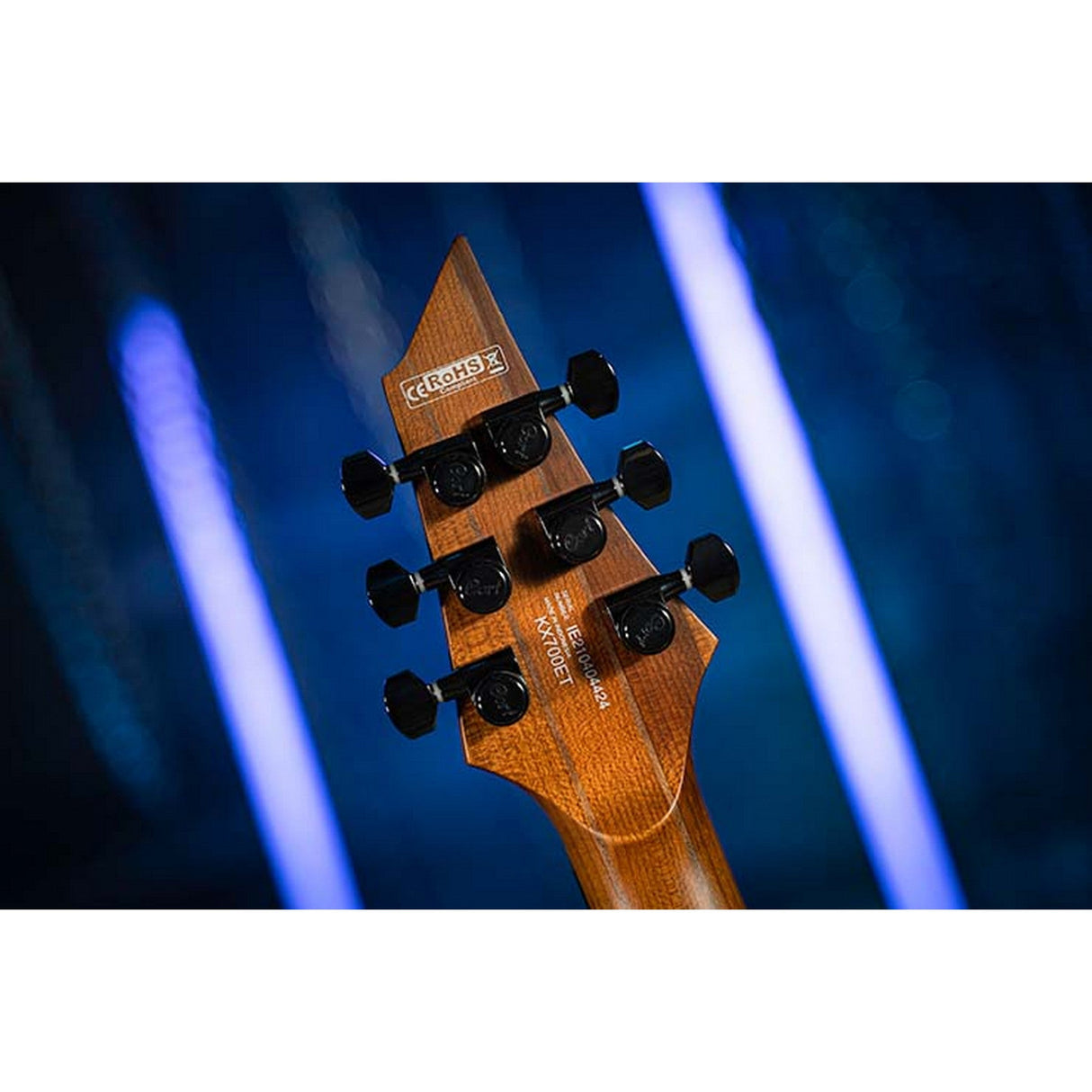 Cort KX700 Evertune Electric Guitar Ash Top on Mahogany Body - guitar