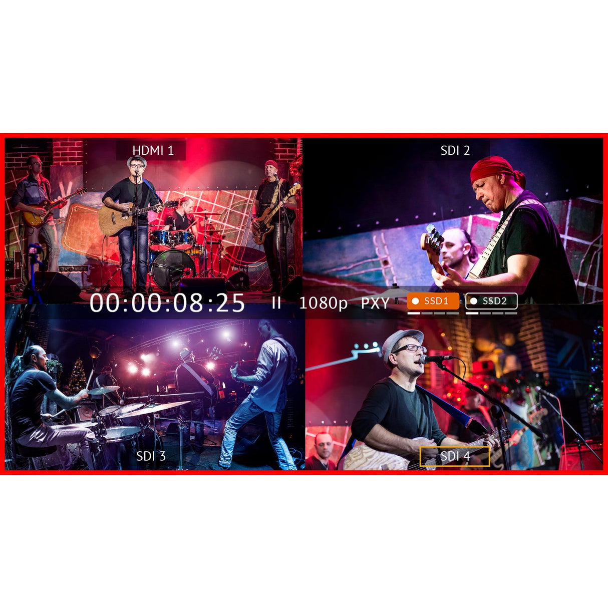 Datavideo HDR-90 ProRes 4K Video Recorder 1U Rackmountable