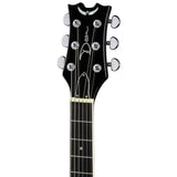 Dean Guitars Backwoods 6 Banjo Guitar, Six String with Pickup, Black Chrome