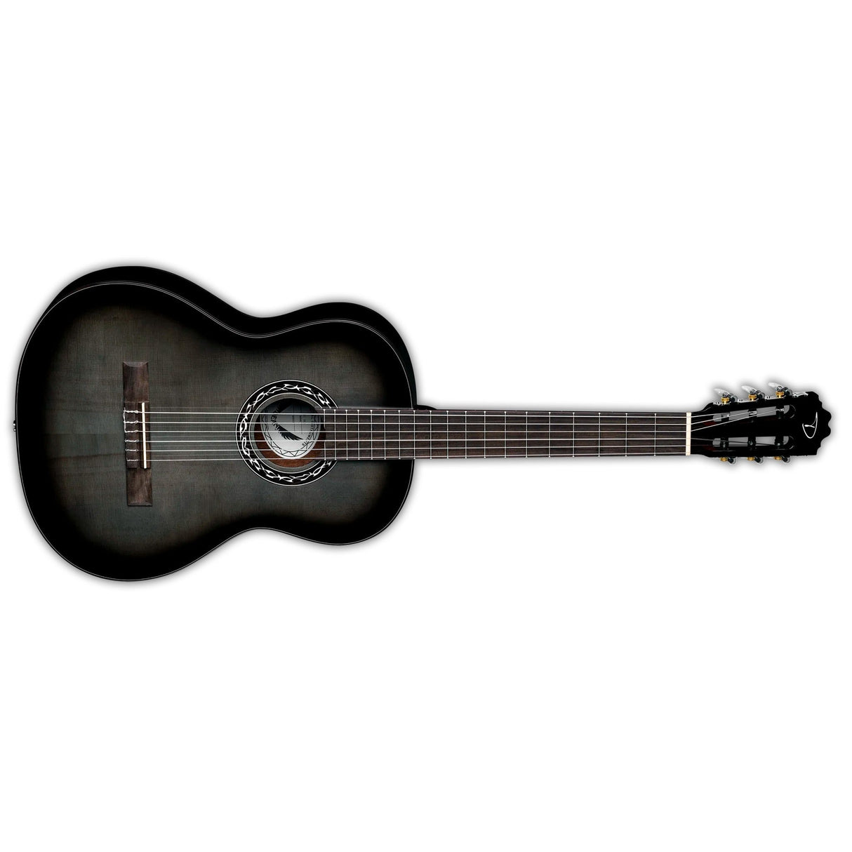 Dean Guitars Espana Classical Black Burst Mahogany Acoustic Guitar - guitar