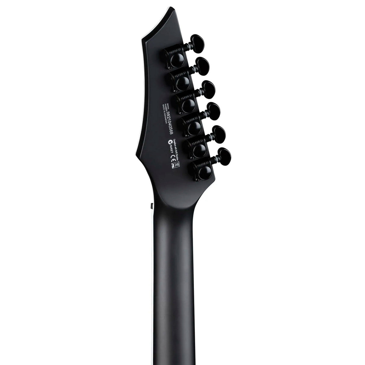 Dean Guitars Vengeance Select Fluence Black Satin Electric Guitar 6-String - guitar