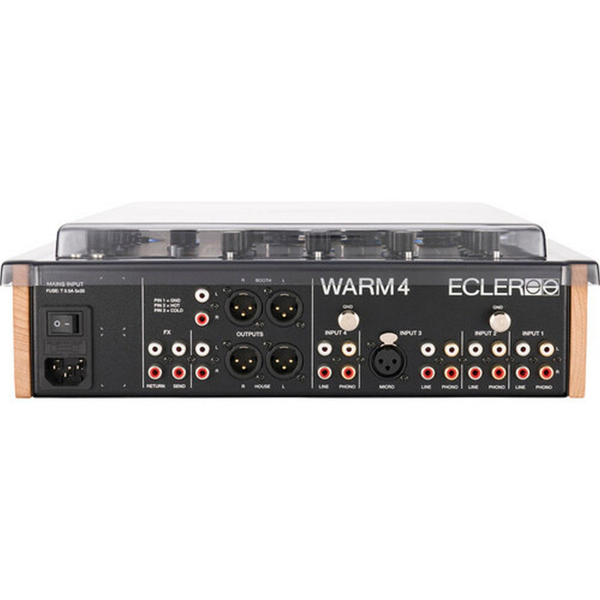 Decksaver DS-PC-WARM4 Soft-Fit Cover for Ecler WARM4