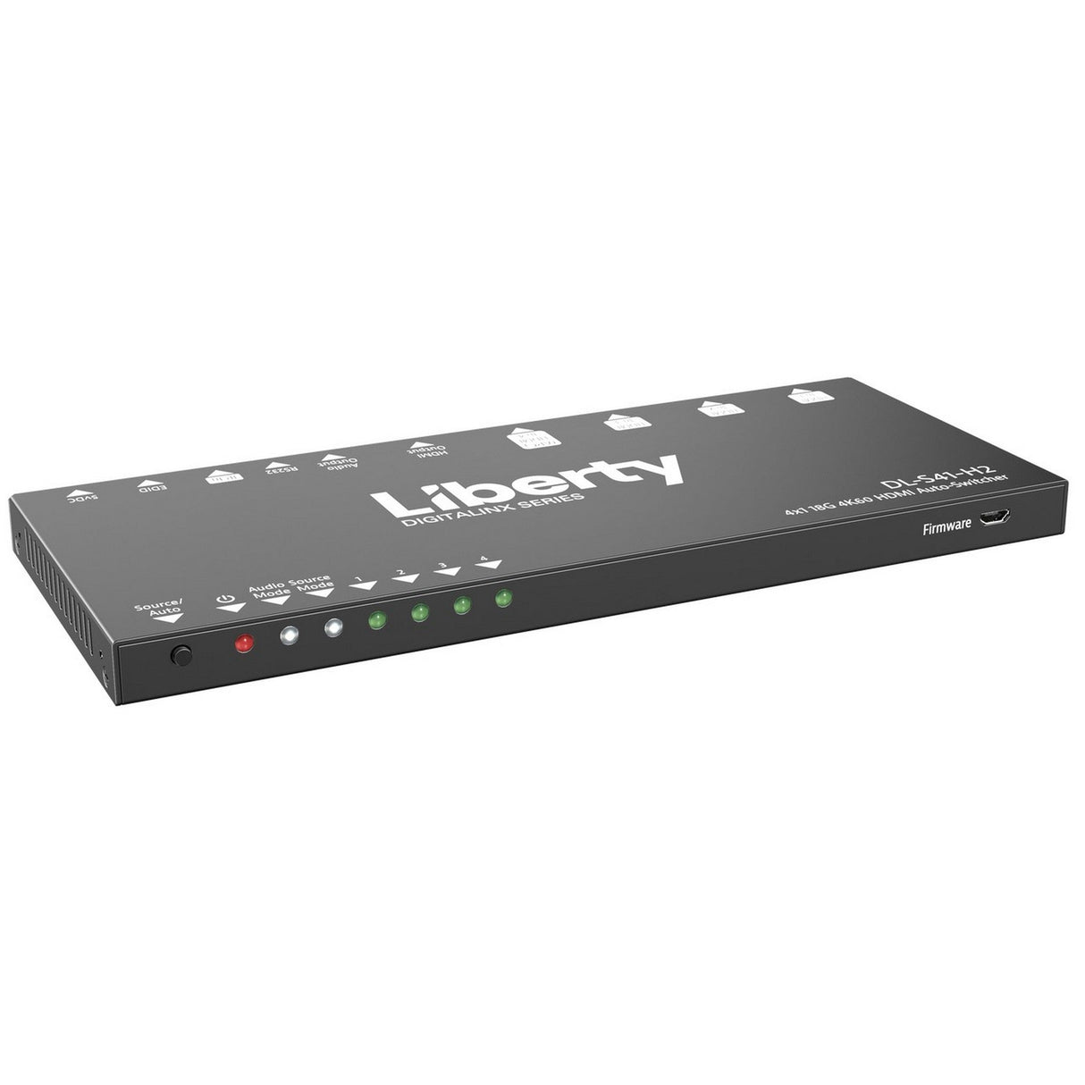 DigitaLinx DL-S41-H2 4K60 4 x 1 HDMI 2.0 Super Slim Auto-Switcher