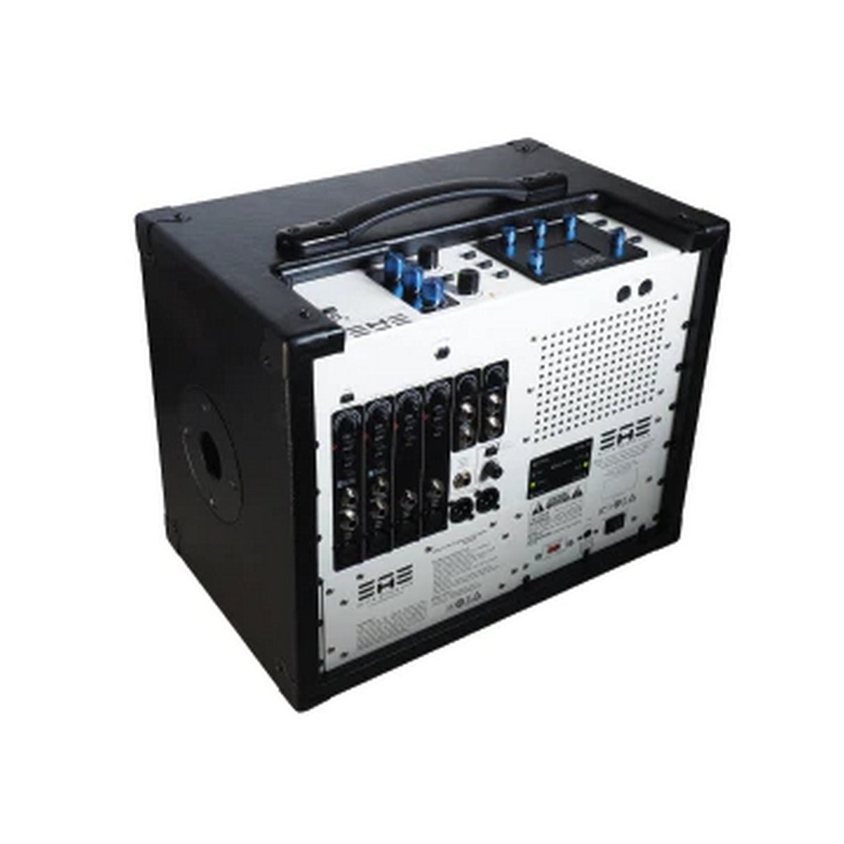 Elite Acoustics D6-58 120-Watt 6-Channel Bluetooth Acoustic Guitar and Vocal Amplifier - amps