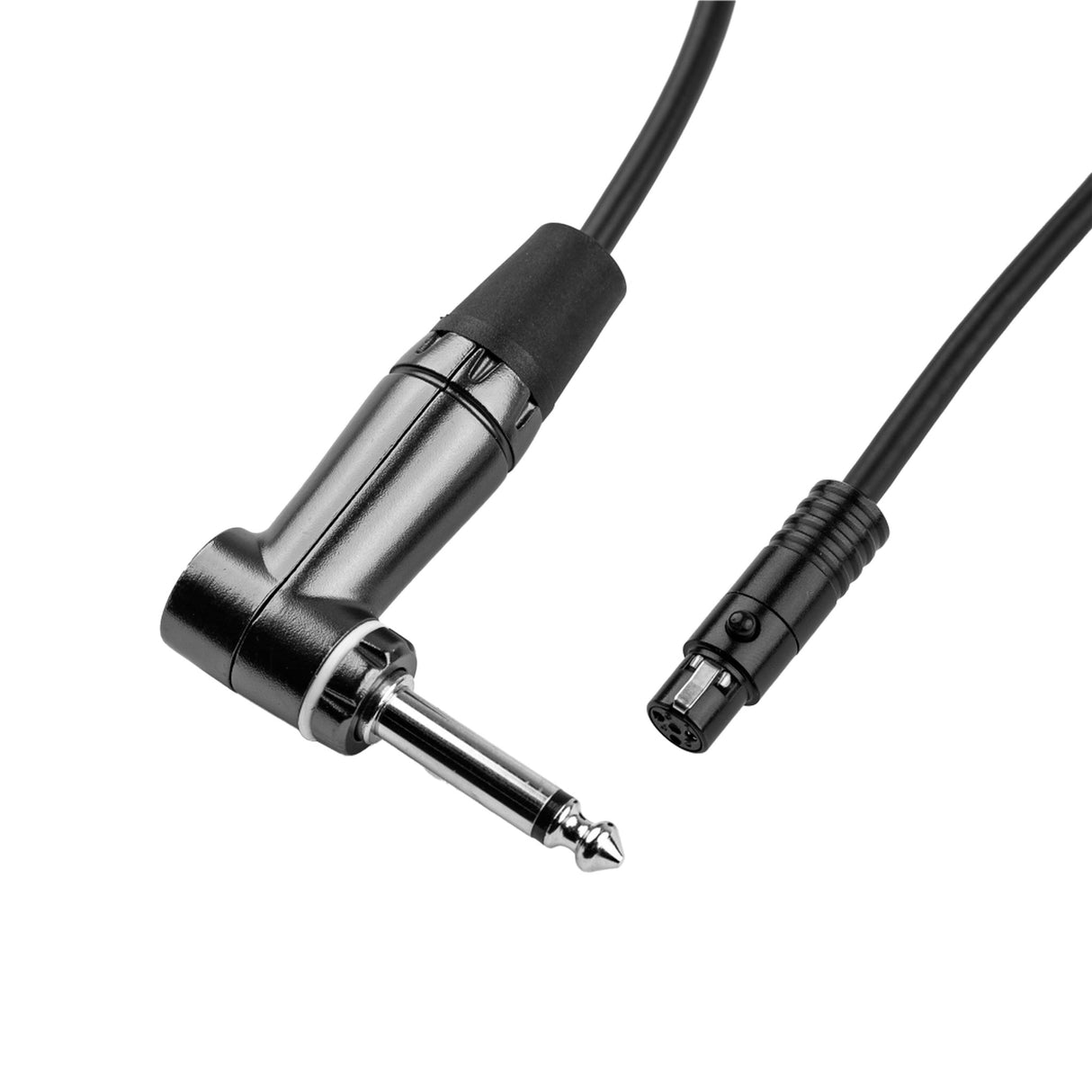 Gator Cableworks GCWC-TA4F-3RA Right Angle 1/4" to TA4F Instrument Cable, 3-Feet