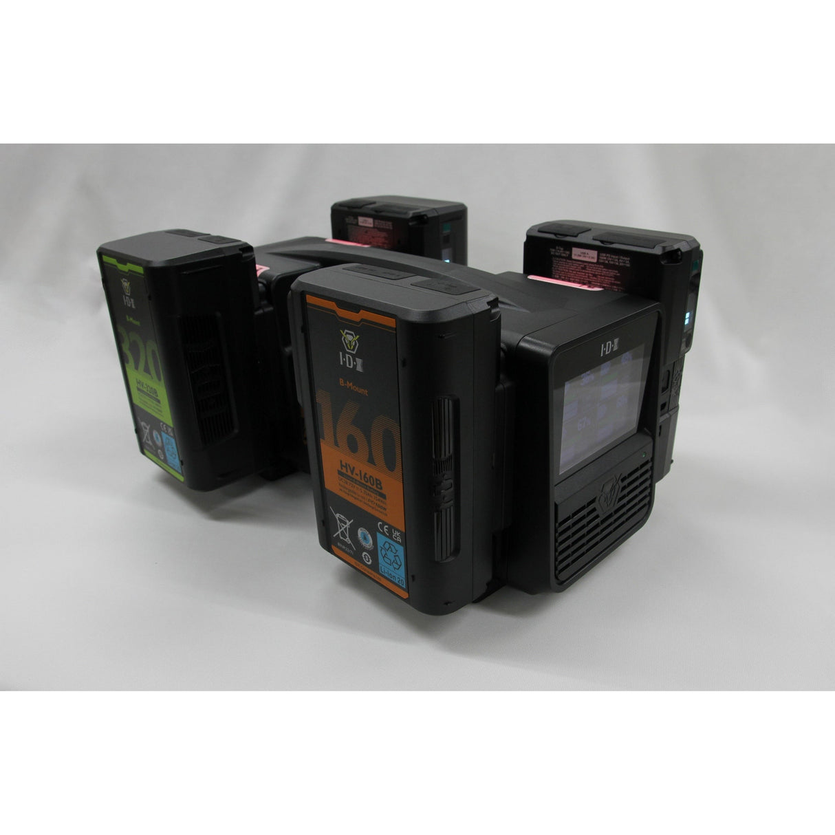 IDX BL-4SX 4-Channel Simultaneous Quick Charger, B-Mount