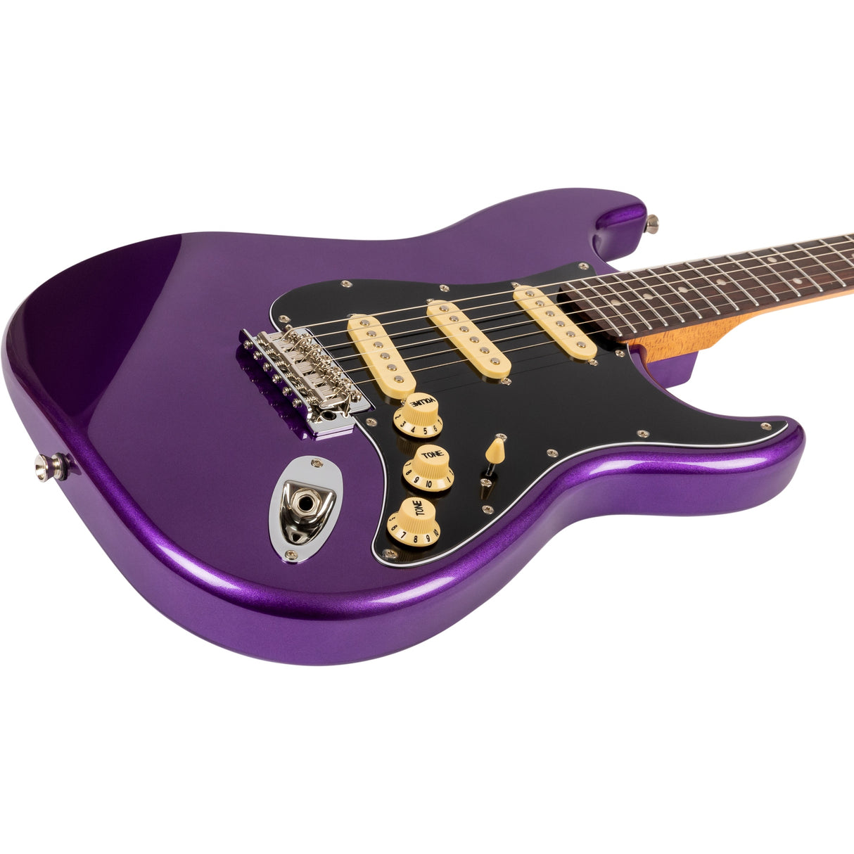 Jet Guitars JS-300 PLM R Electric Guitar,  Plum Finish