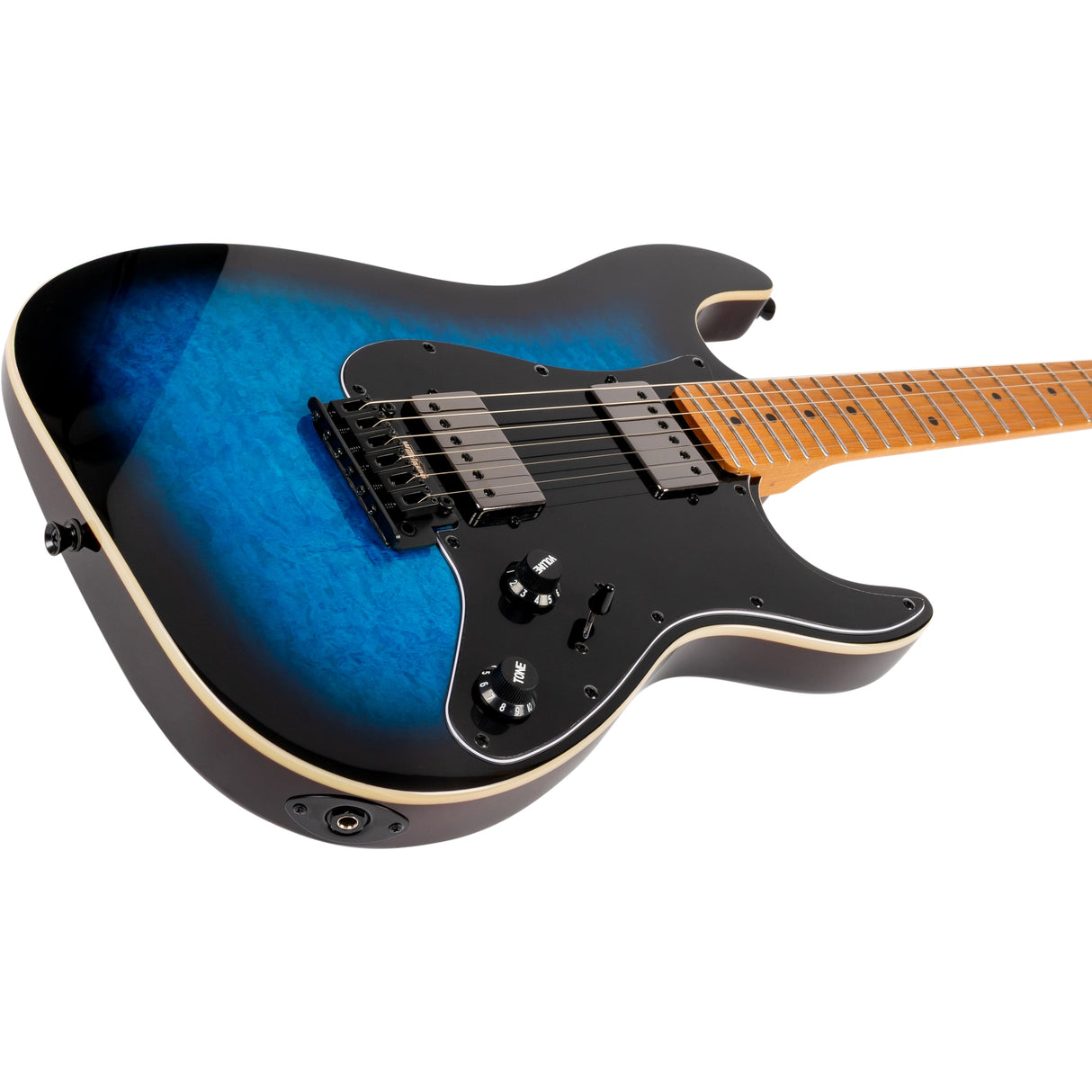 Jet Guitars JS-450 BLB Electric Guitar, Blue Burst Finish
