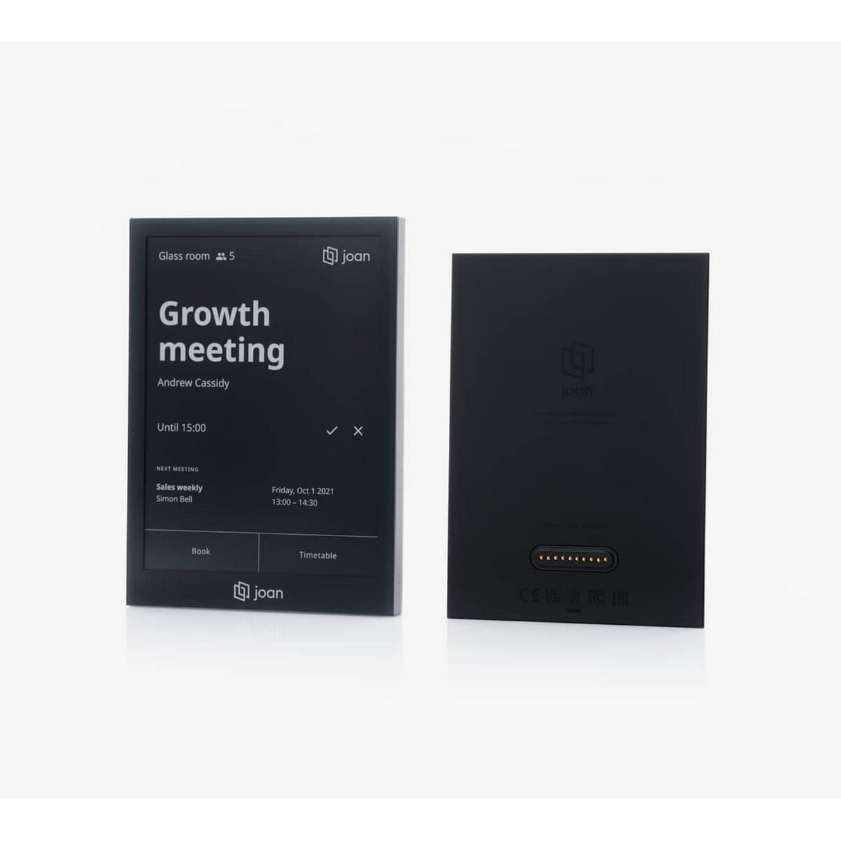 Joan 6 Pro Meeting Room Scheduler Display