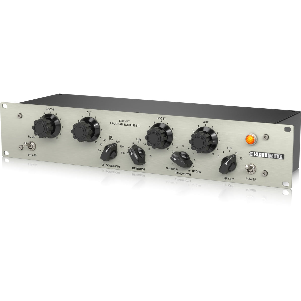 Klark Teknik EQP-KT Classic Tube Equaliser with Midas Transformers (Pultec-Style Rack EQ)