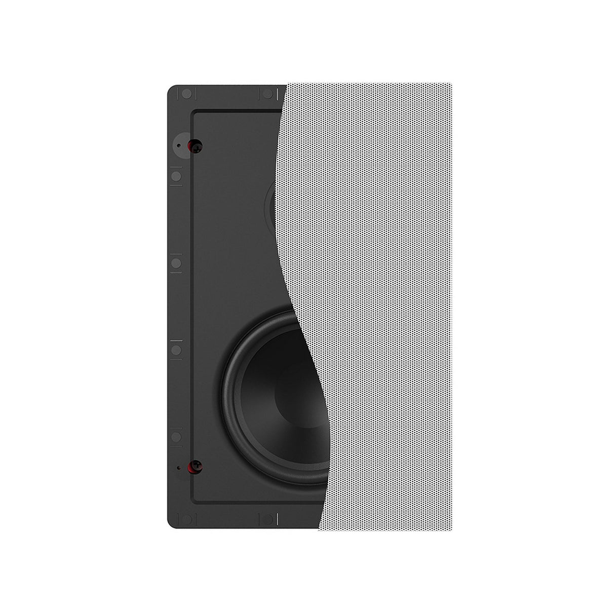 Klipsch DS-160W Designer Series 6.5-Inch In-Wall Speaker, Single Unit, White