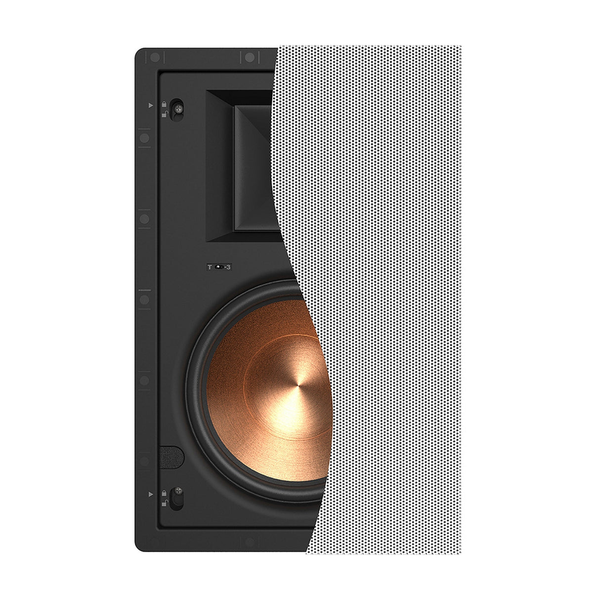 Klipsch PRO-18-RW Reference Premiere Series 8-Inch In-Ceiling Speaker, Single Unit