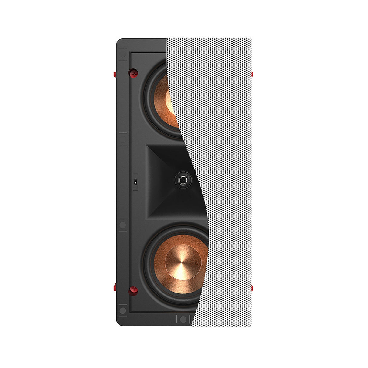 Klipsch PRO-24RW Reference Premiere Series LCR 3.5-Inch In-Wall Speaker, Single Unit