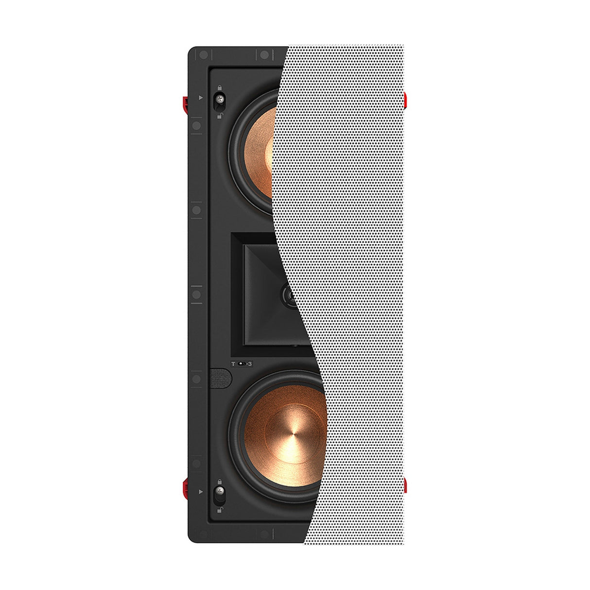 Klipsch PRO-25RW Reference Premiere Series LCR 5.5-Inch In-Wall Speaker, Single Unit